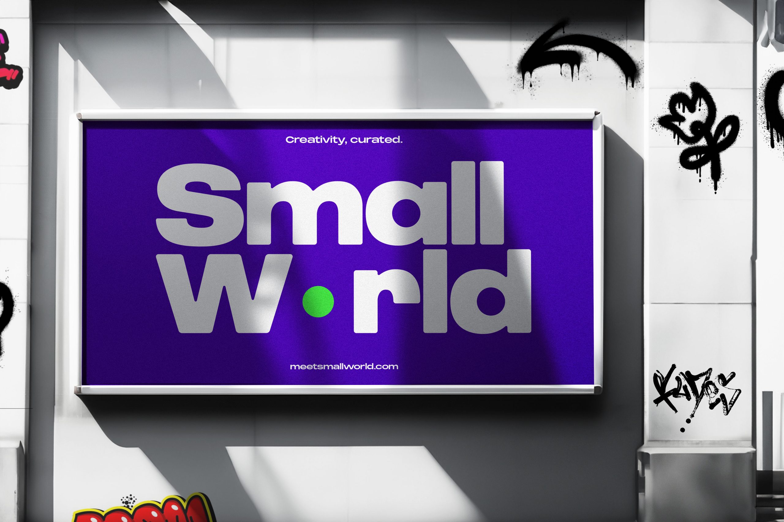 Visual content from Small World, a case study by The Negra.