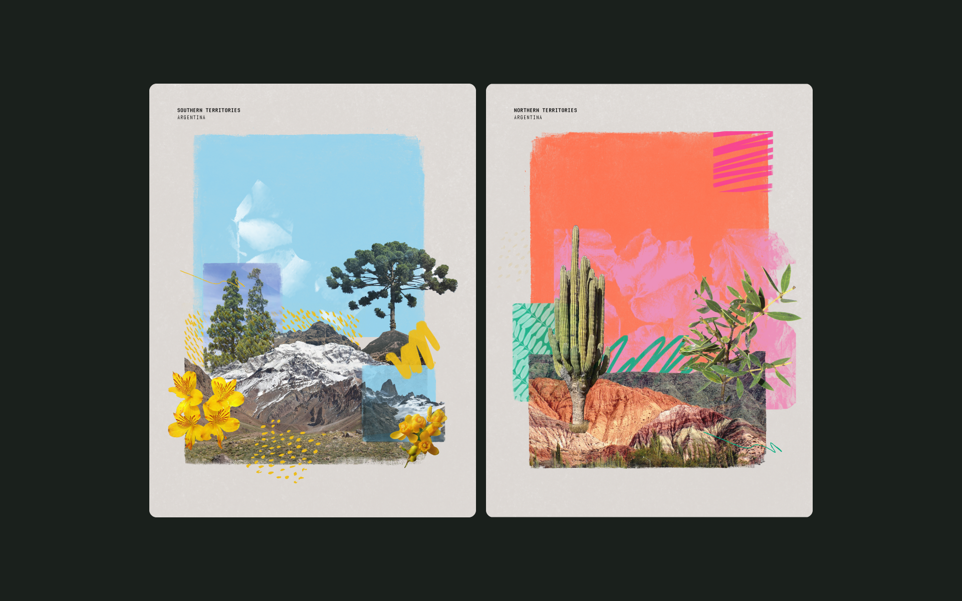 Visual content from Canal Encuentro, a case study by The Negra.